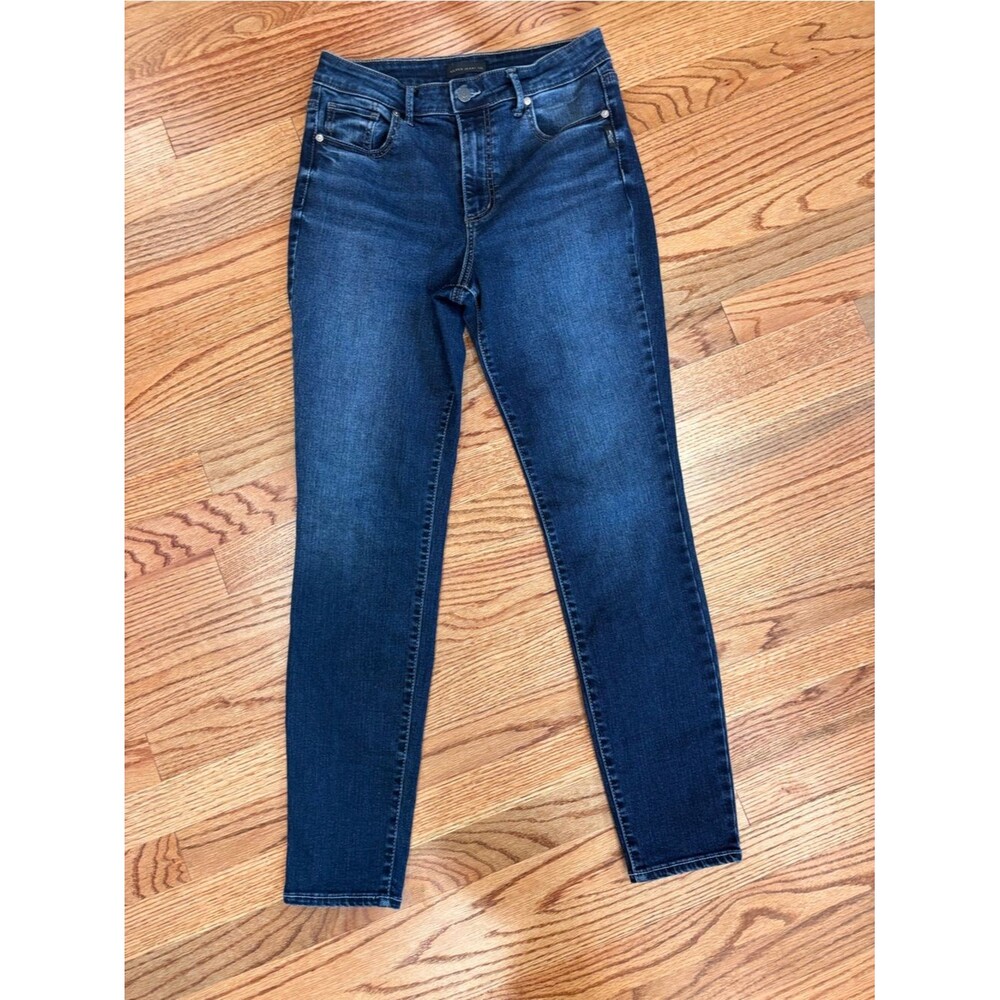 Silver Jeans Co ISBSTER Sister Skinny Jeans Women’s 29 Dark Wash Stretch Denim